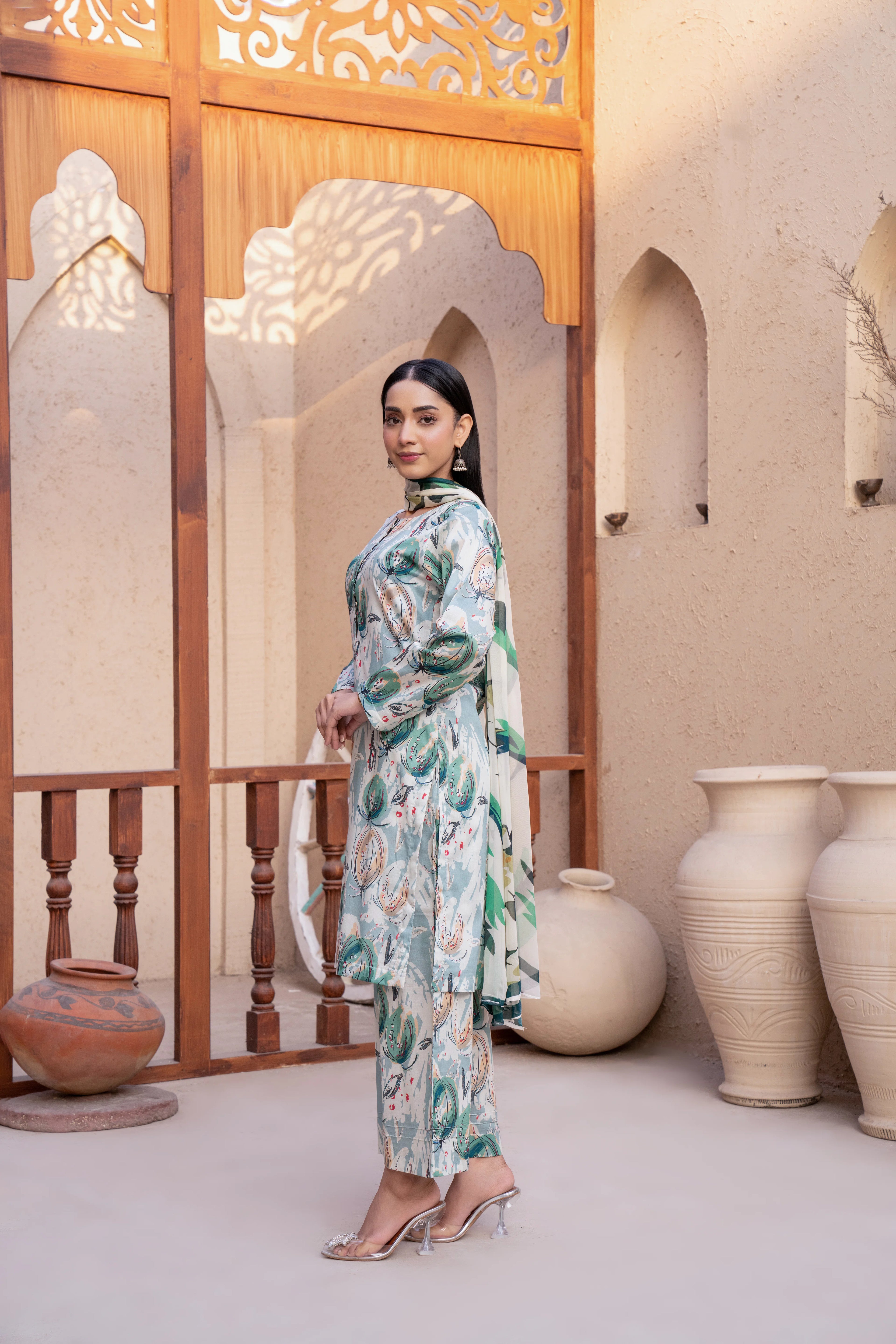 Crimson | 3 piece - Unstitched - Lawn
