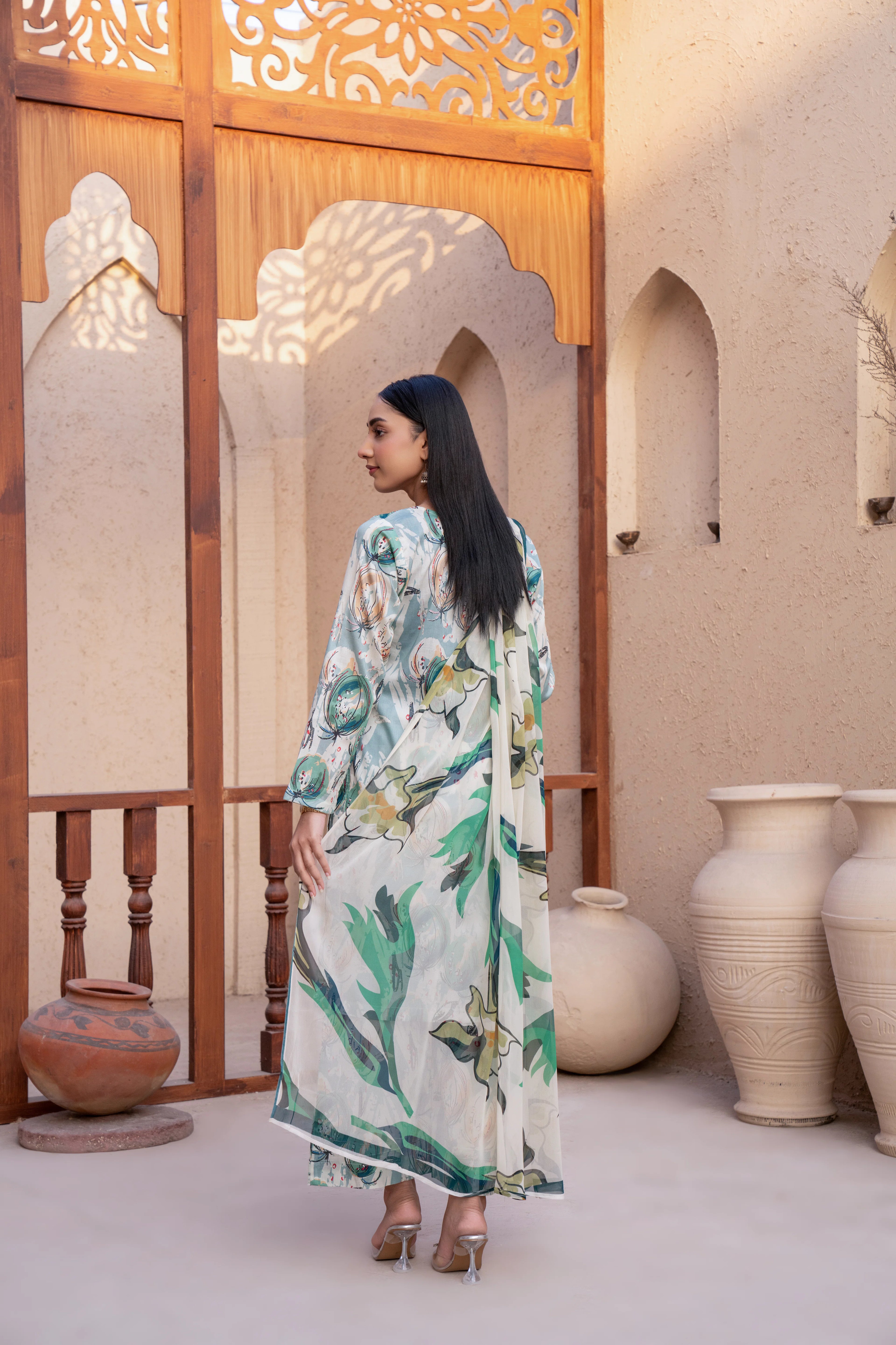Crimson | 3 piece - Unstitched - Lawn