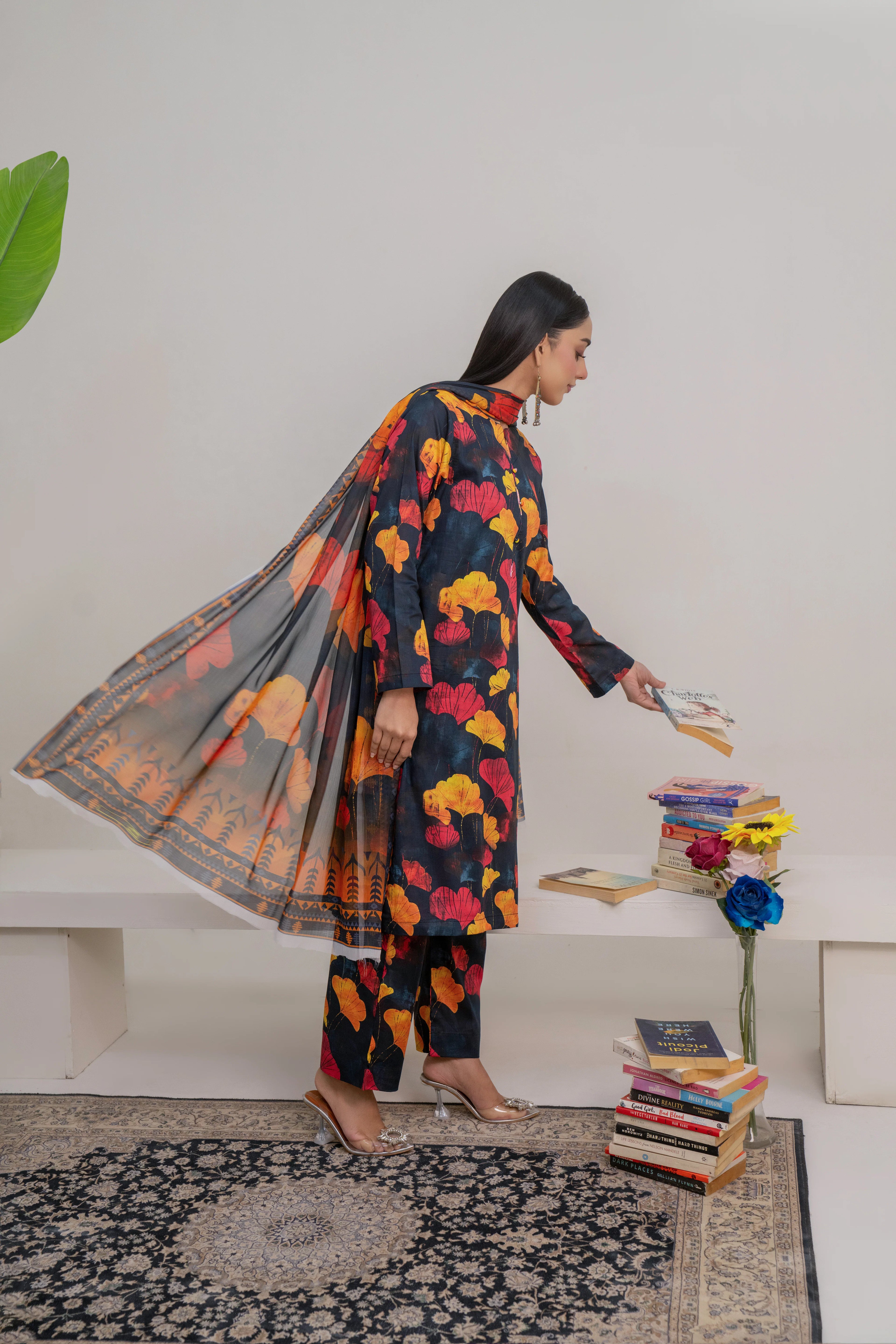 Tropical | 3 piece - Unstitched - Lawn
