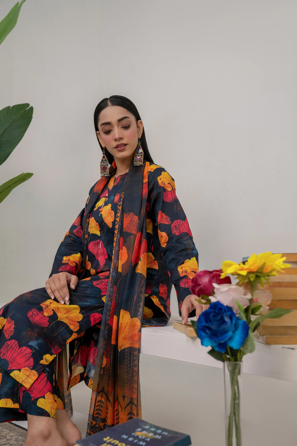 Tropical | 3 piece - Unstitched - Lawn