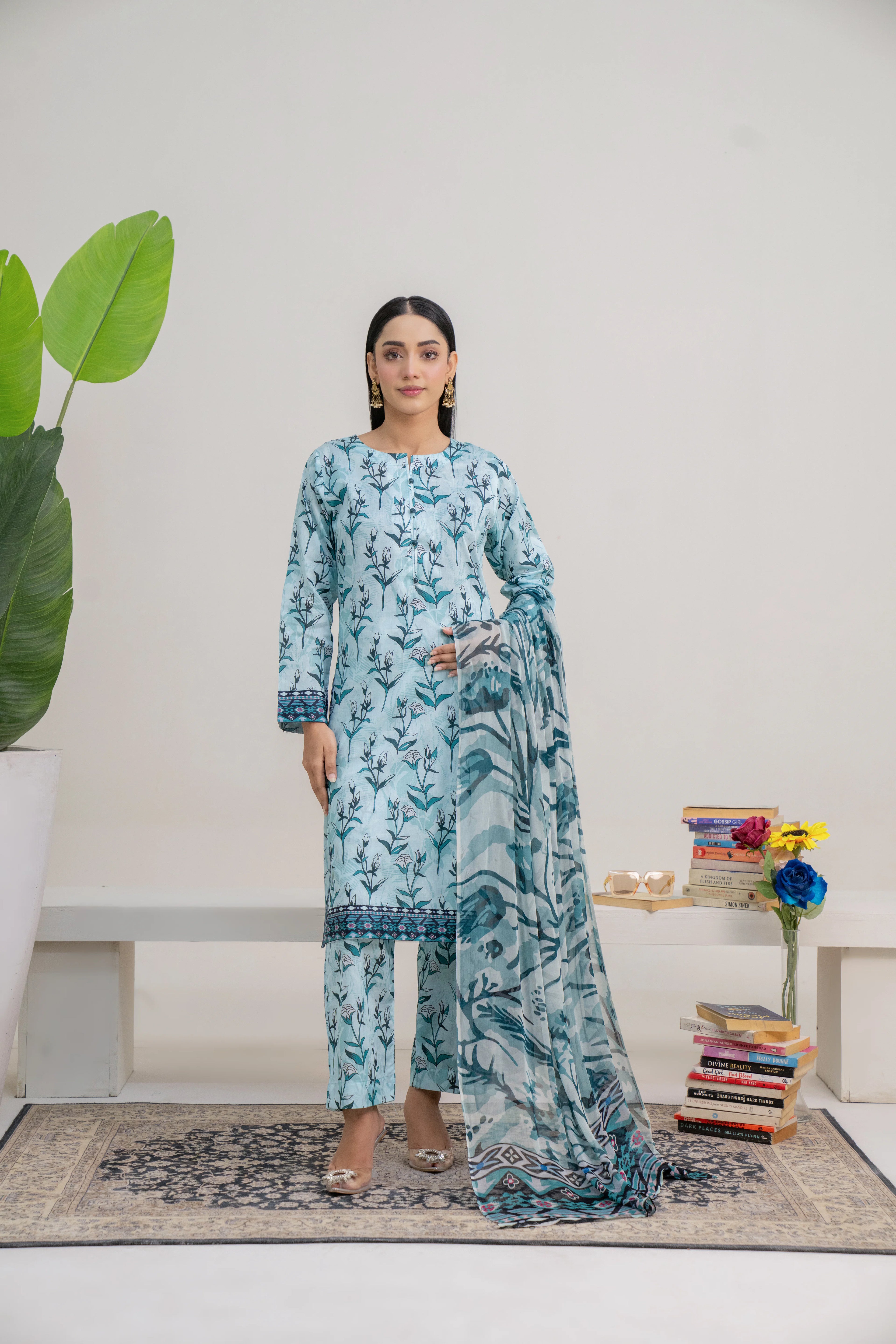 Whisper | 3 piece - Unstitched - Lawn