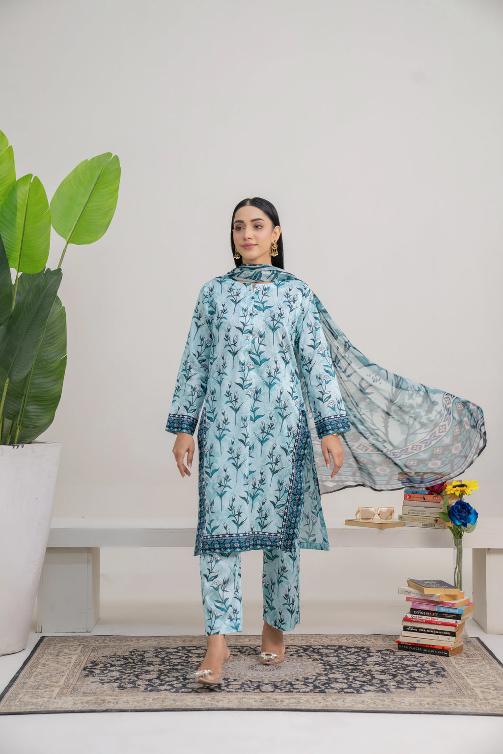 Whisper | 3 piece - Unstitched - Lawn